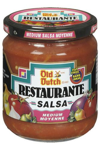 Old Dutch Restaurante Medium Salsa, 430ml/14.5 oz., {Imported from Canada}
